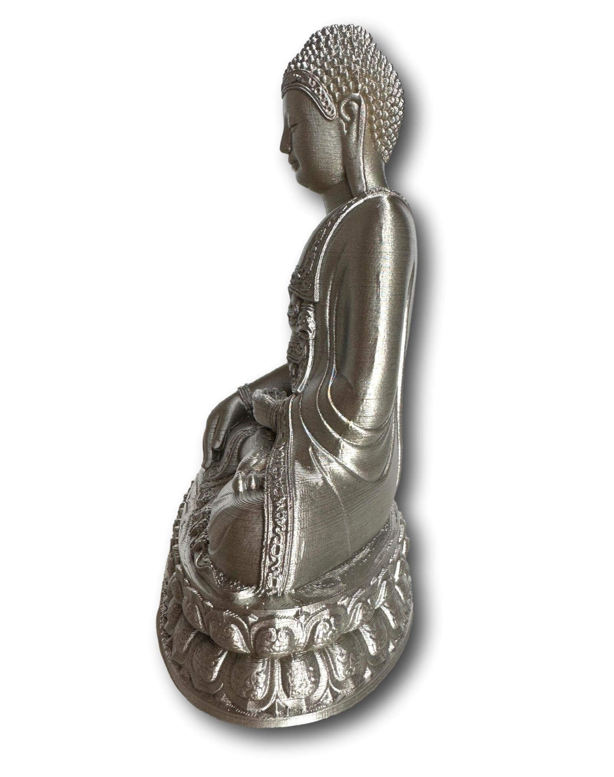 Silver Buddha Statue - Made In Australia 🇦🇺 🦘 Eco-friendly 🌱