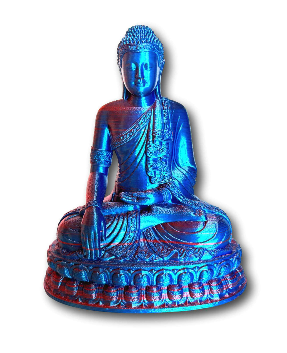 Multicoloured Buddha Statue - Made In Australia 🇦🇺 🦘 Eco-friendly 🌱