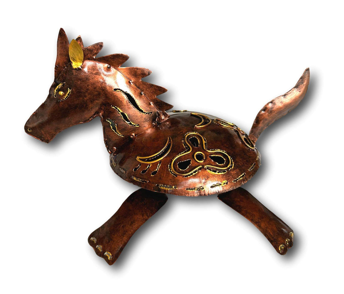 Horse Mosquito Coil Holder - Handmade Bali Metal Art 🐴