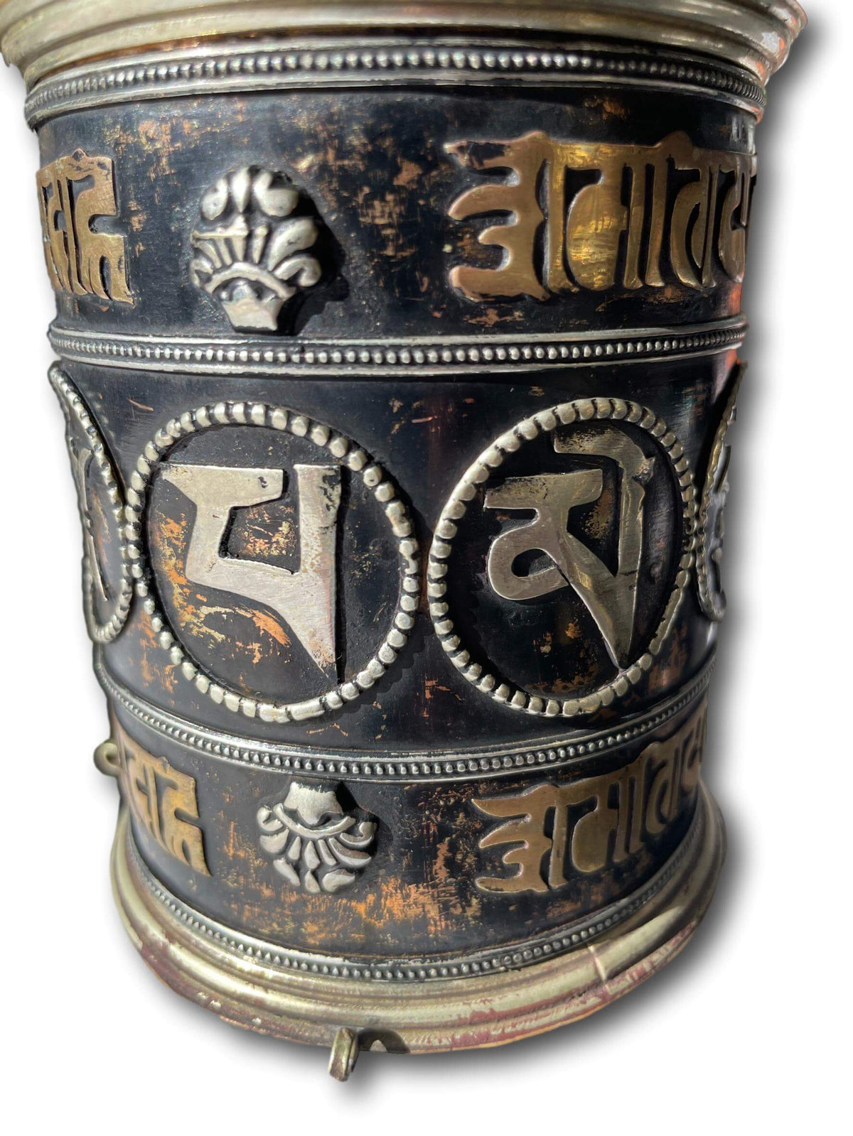 BUDDHIST PRAYER WHEEL WITH MANTRA THREE WHEEL SET - HANDMADE IN NEPAL 🇳🇵 + SINGING BOWLS AND MEDITATION