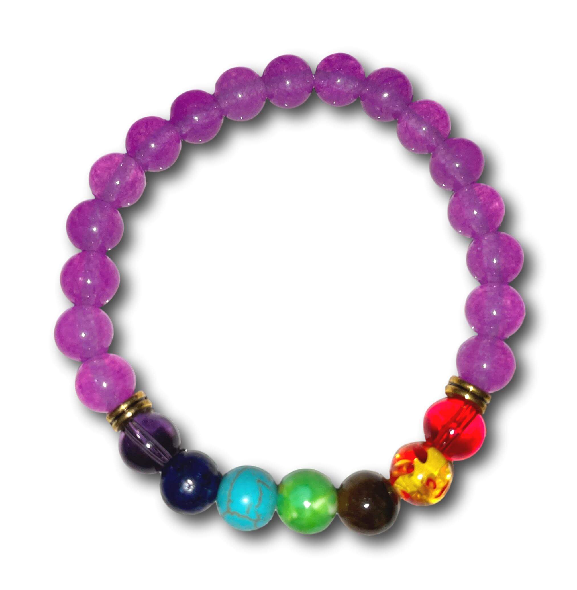 Purple chakra deals bracelet