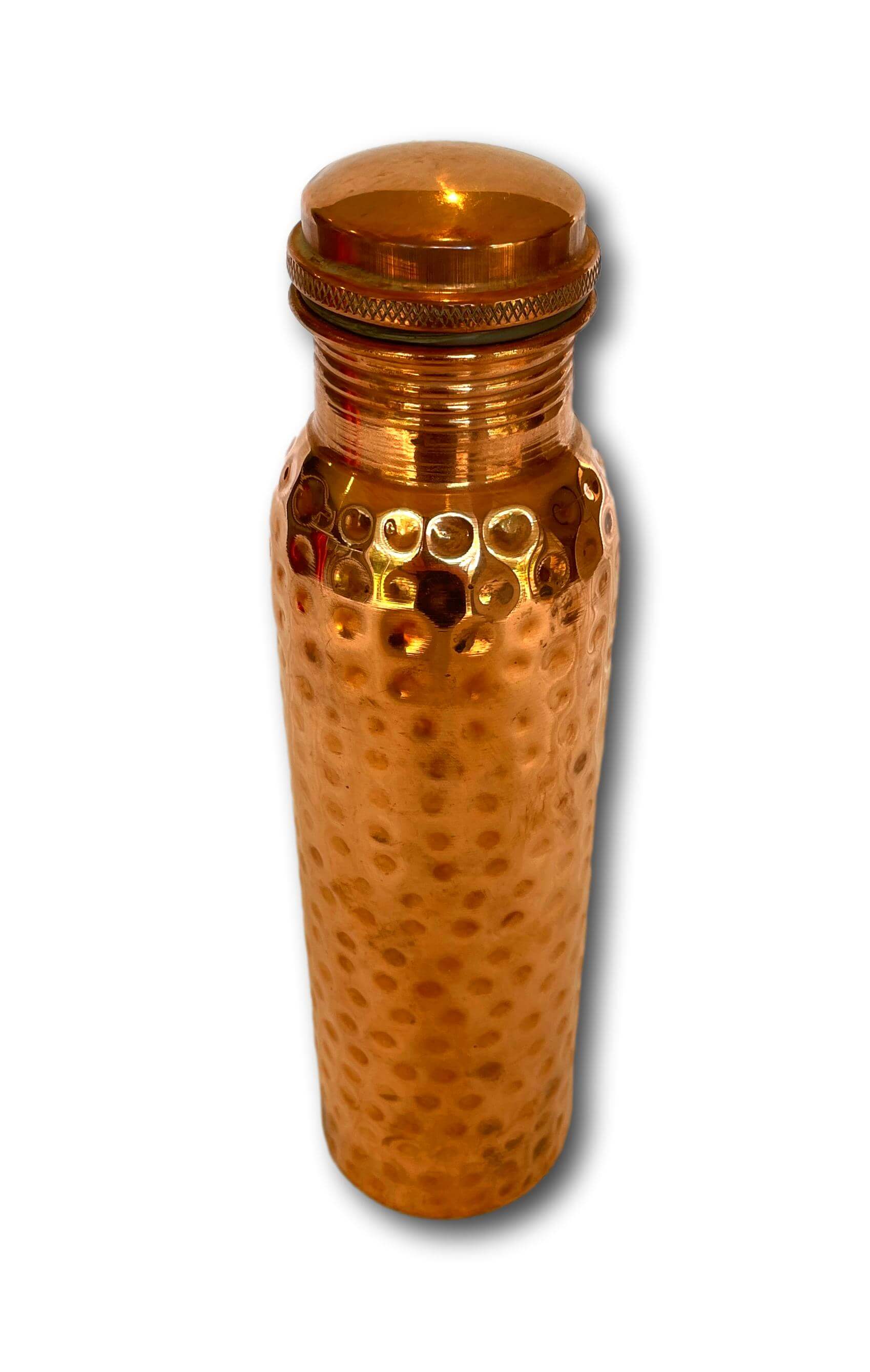 1L AYURVEDIC PURE COPPER WATER BOTTLE - TRADITIONALLY HANDMADE IN NEPAL 🇳🇵 + SINGING BOWLS AND MEDITATION