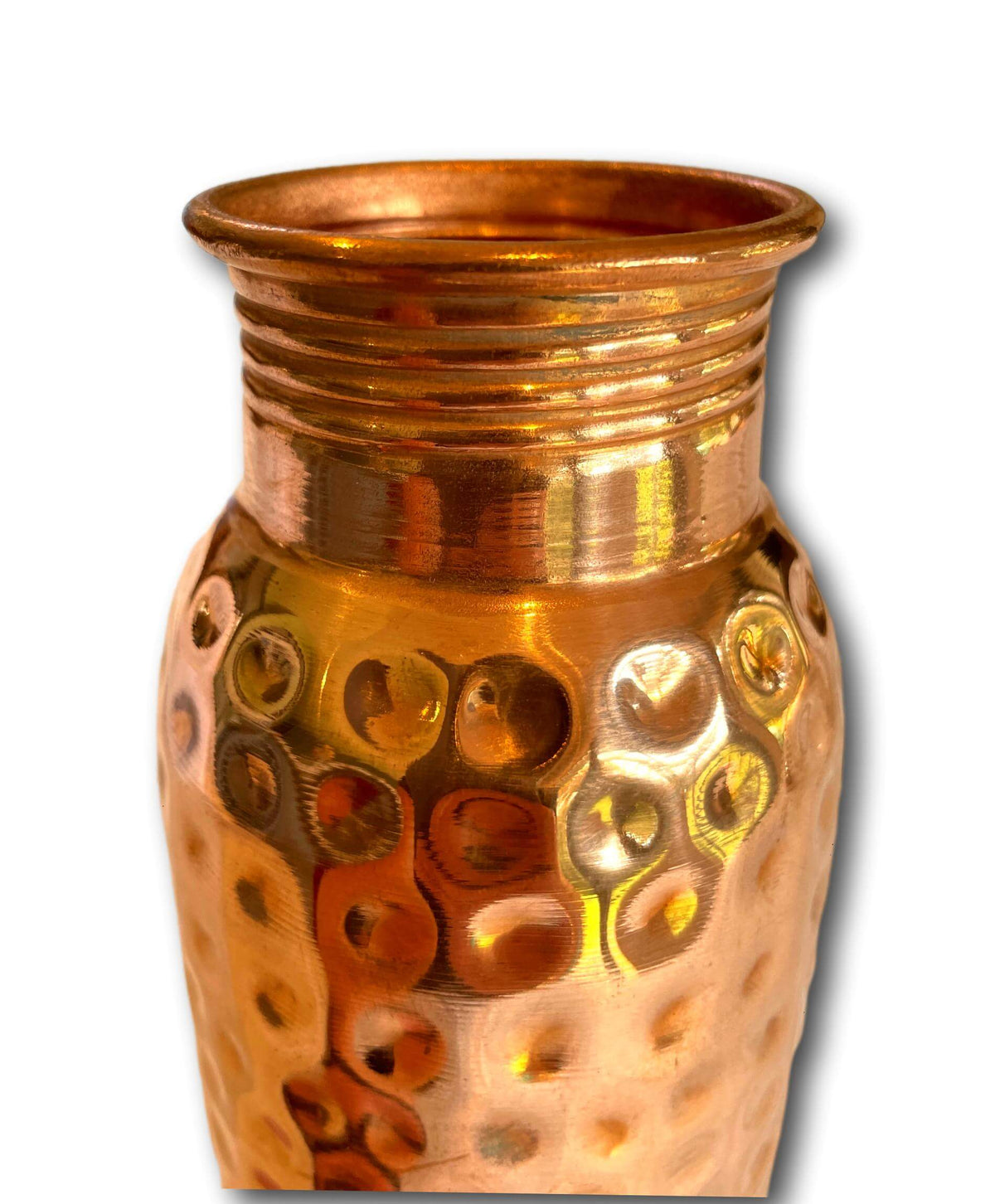 1L AYURVEDIC PURE COPPER WATER BOTTLE - TRADITIONALLY HANDMADE IN NEPAL 🇳🇵 + SINGING BOWLS AND MEDITATION