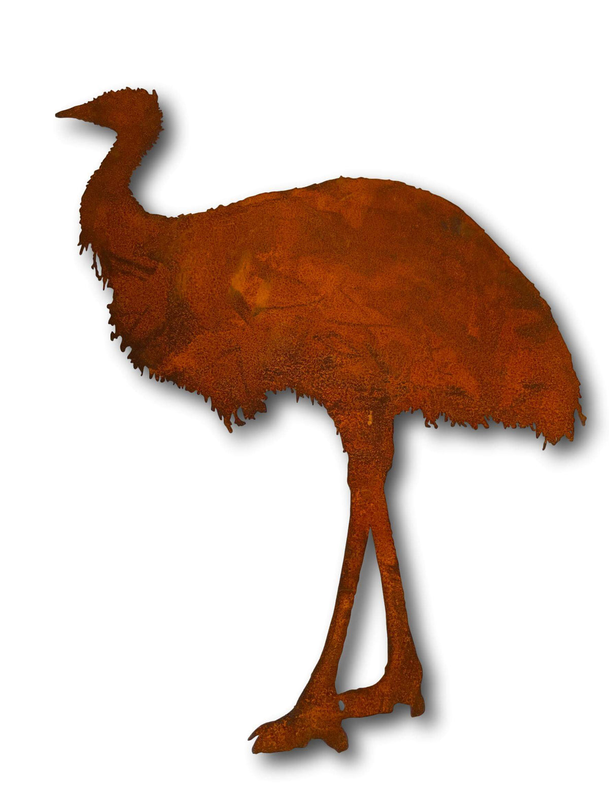 Rustic Emu Wall Art - Laser Cut Metal Art