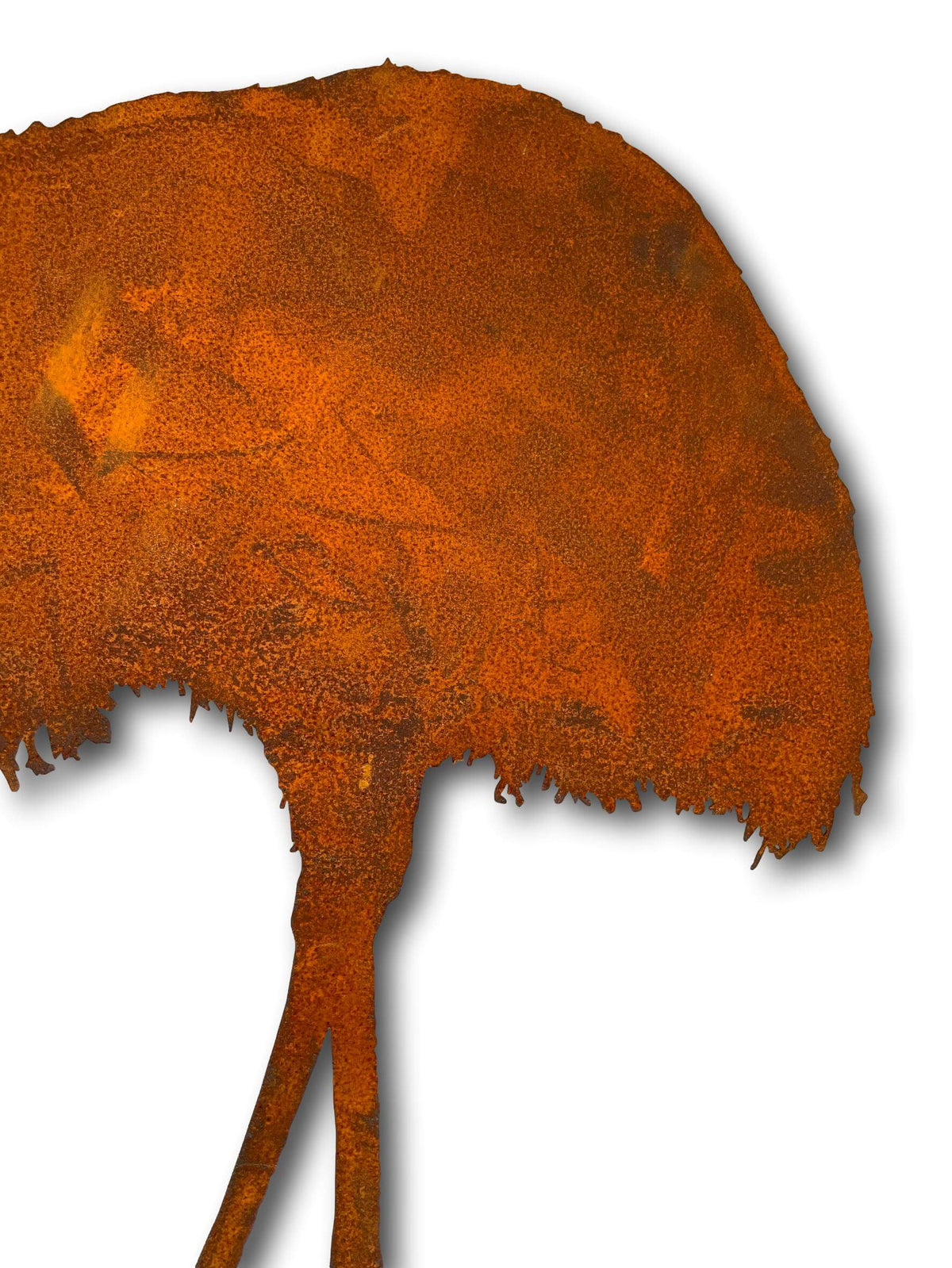 Rustic Emu Wall Art - Laser Cut Metal Art