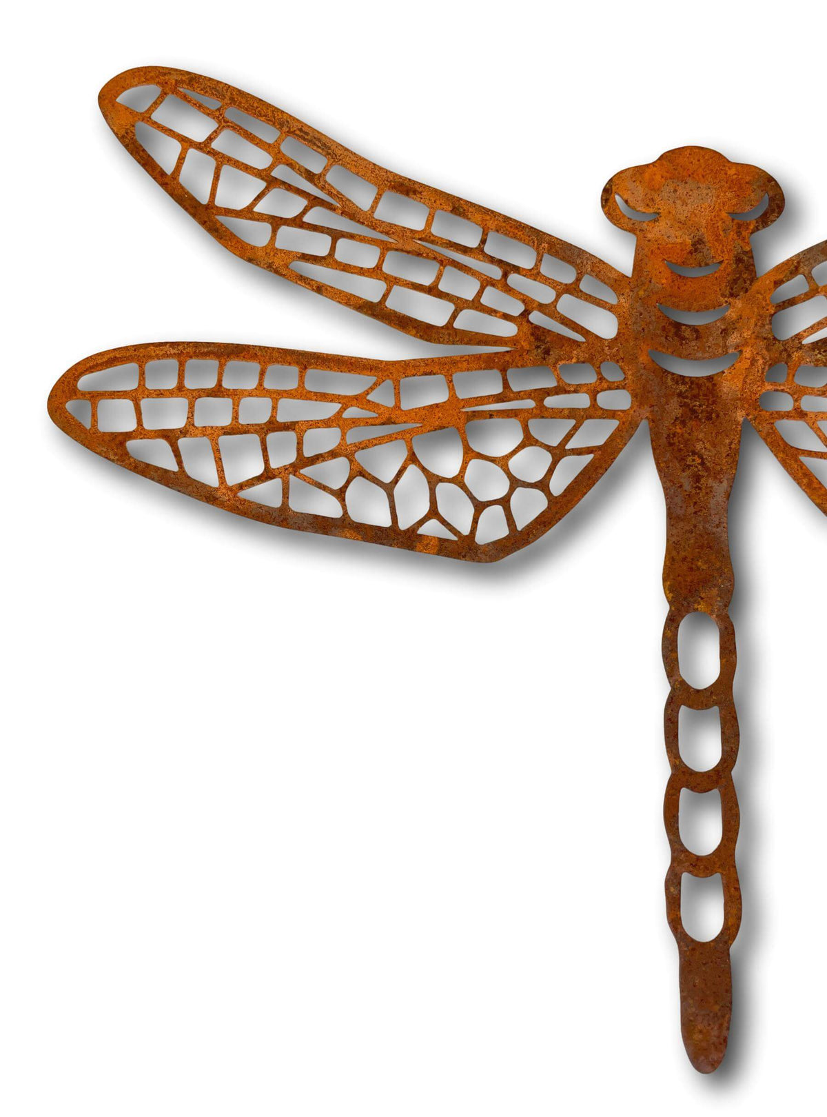 RUSTIC DRAGONFLY WALL ART - LASER CUT METAL ART + SINGING BOWLS AND MEDITATION