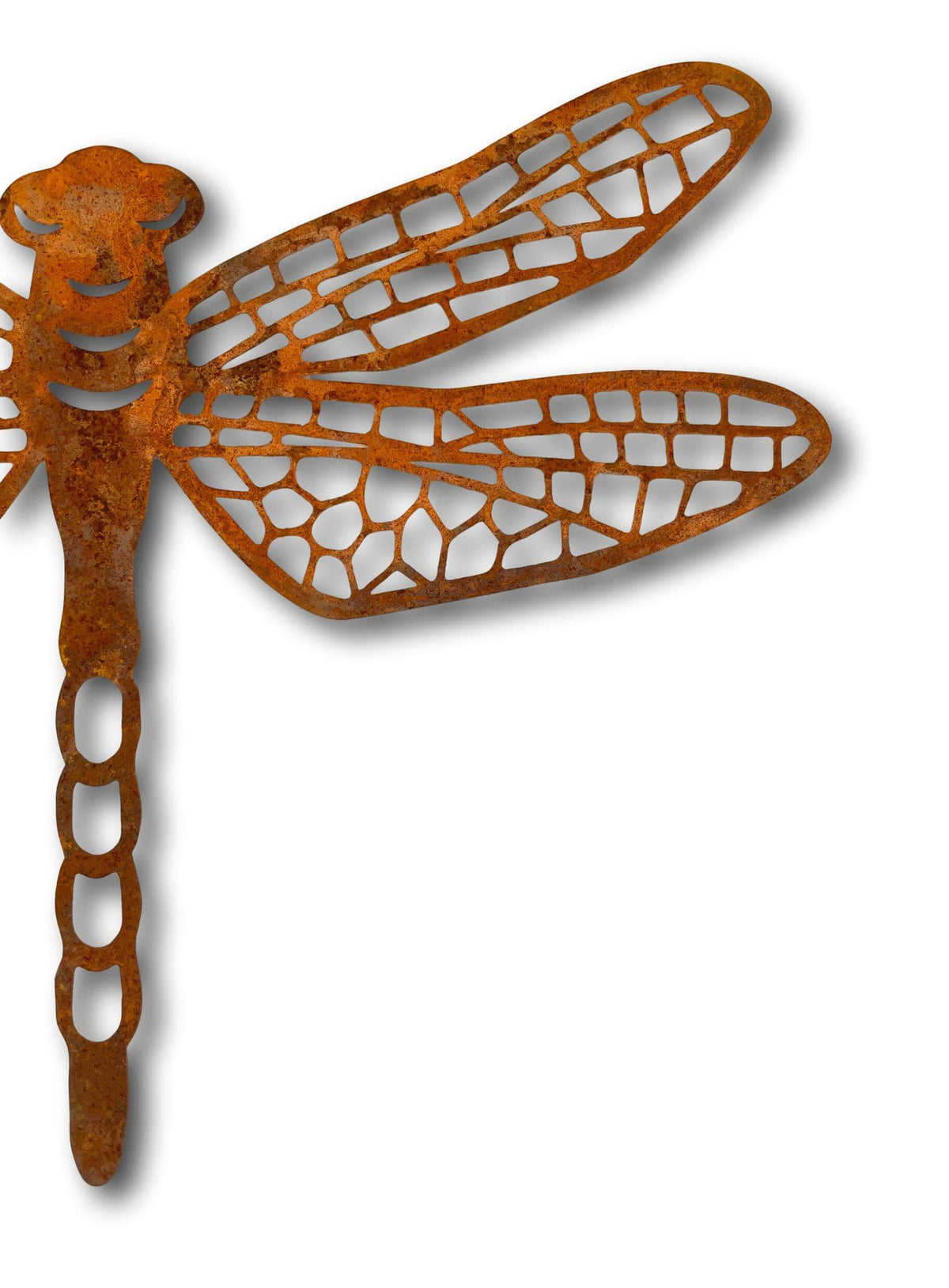 RUSTIC DRAGONFLY WALL ART - LASER CUT METAL ART + SINGING BOWLS AND MEDITATION