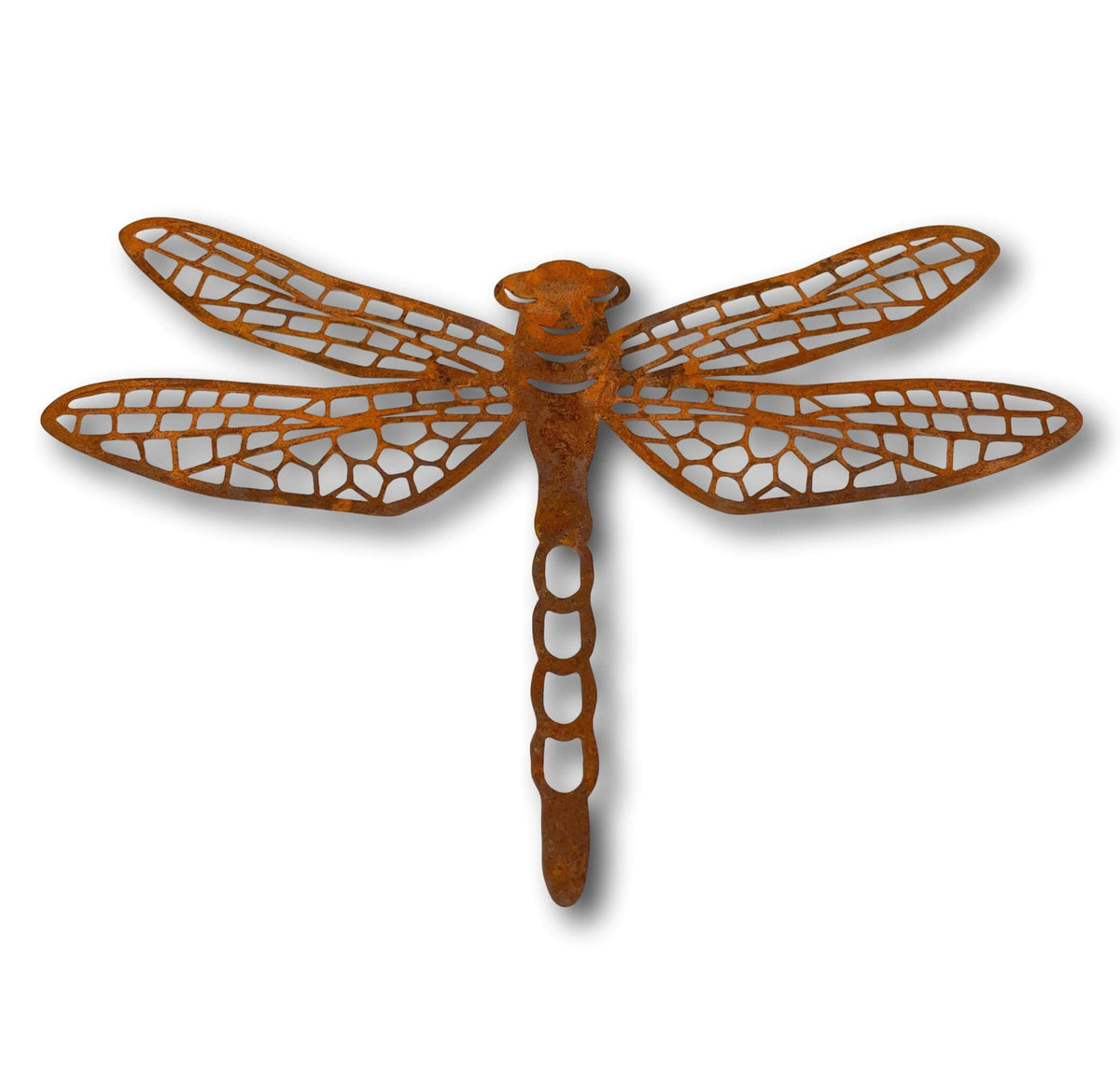 RUSTIC DRAGONFLY WALL ART - LASER CUT METAL ART + SINGING BOWLS AND MEDITATION