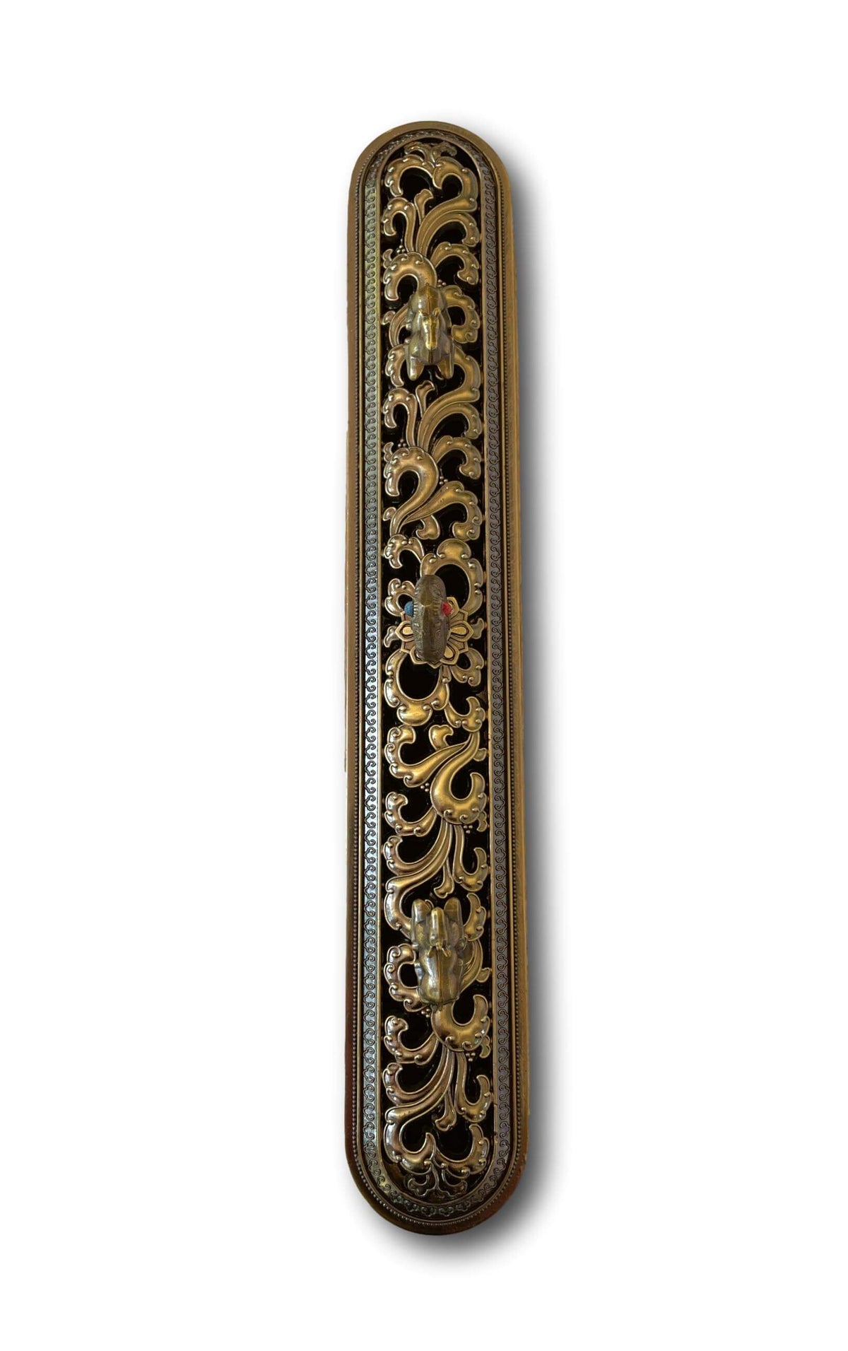 TIBETAN INCENSE BURNER WITH STUPA DEERS &amp; DHARMA - HANDMADE IN NEPAL + SINGING BOWLS AND MEDITATION