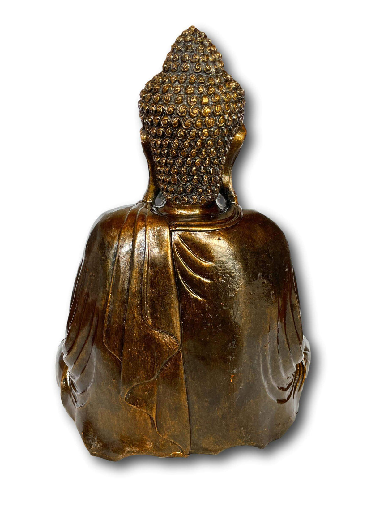 Large Gold Buddha Statue 40cm/2.23kg Handmade In Bali