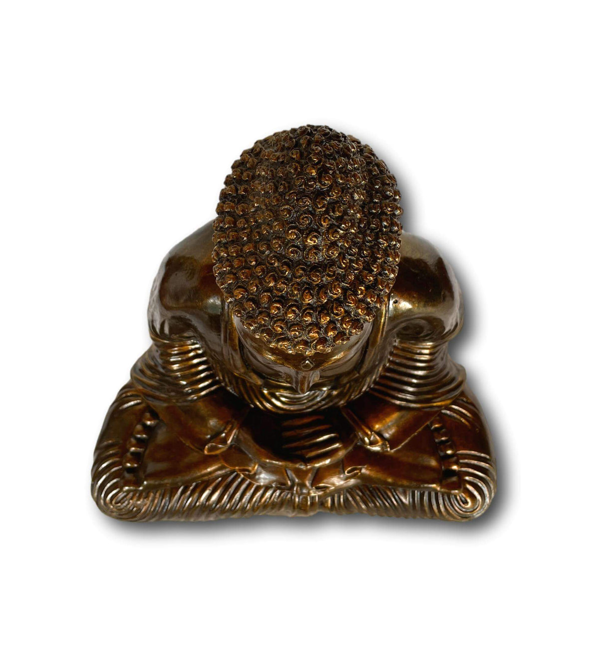 Large Gold Buddha Statue 40cm/2.23kg Handmade In Bali