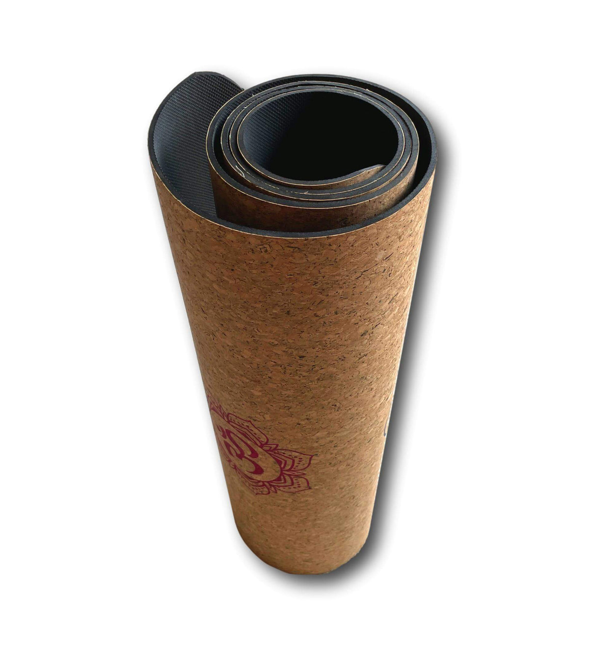 Organic Sustainable Cork Yoga Mat Set With Blocks &amp; Carry Case - Handmade In India - 7 Chakras