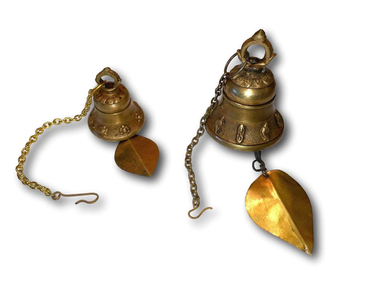 Brass Buddhist Bell Nepalese Wind Chime - Handmade In Nepal🇳🇵