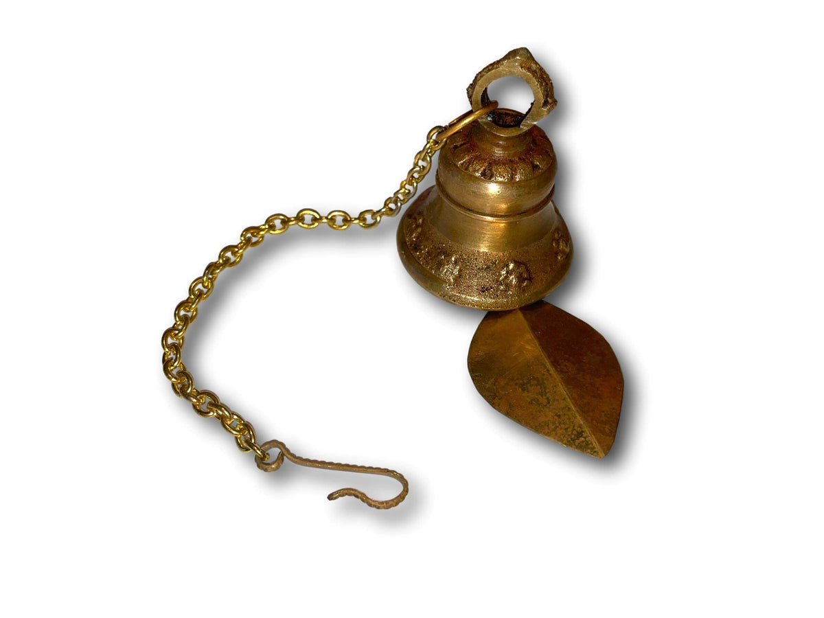 Brass Buddhist Bell Nepalese Wind Chime - Handmade In Nepal🇳🇵