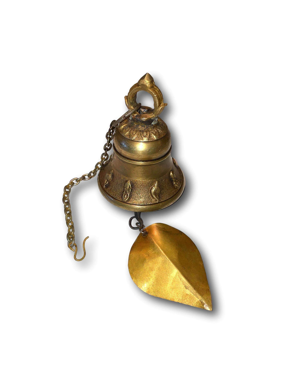 Brass Buddhist Bell Nepalese Wind Chime - Handmade In Nepal🇳🇵