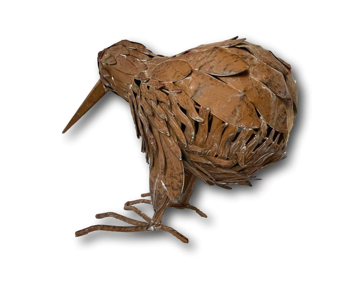 Kiwi Freestanding Metal Art - Handmade Sculpture Decoration