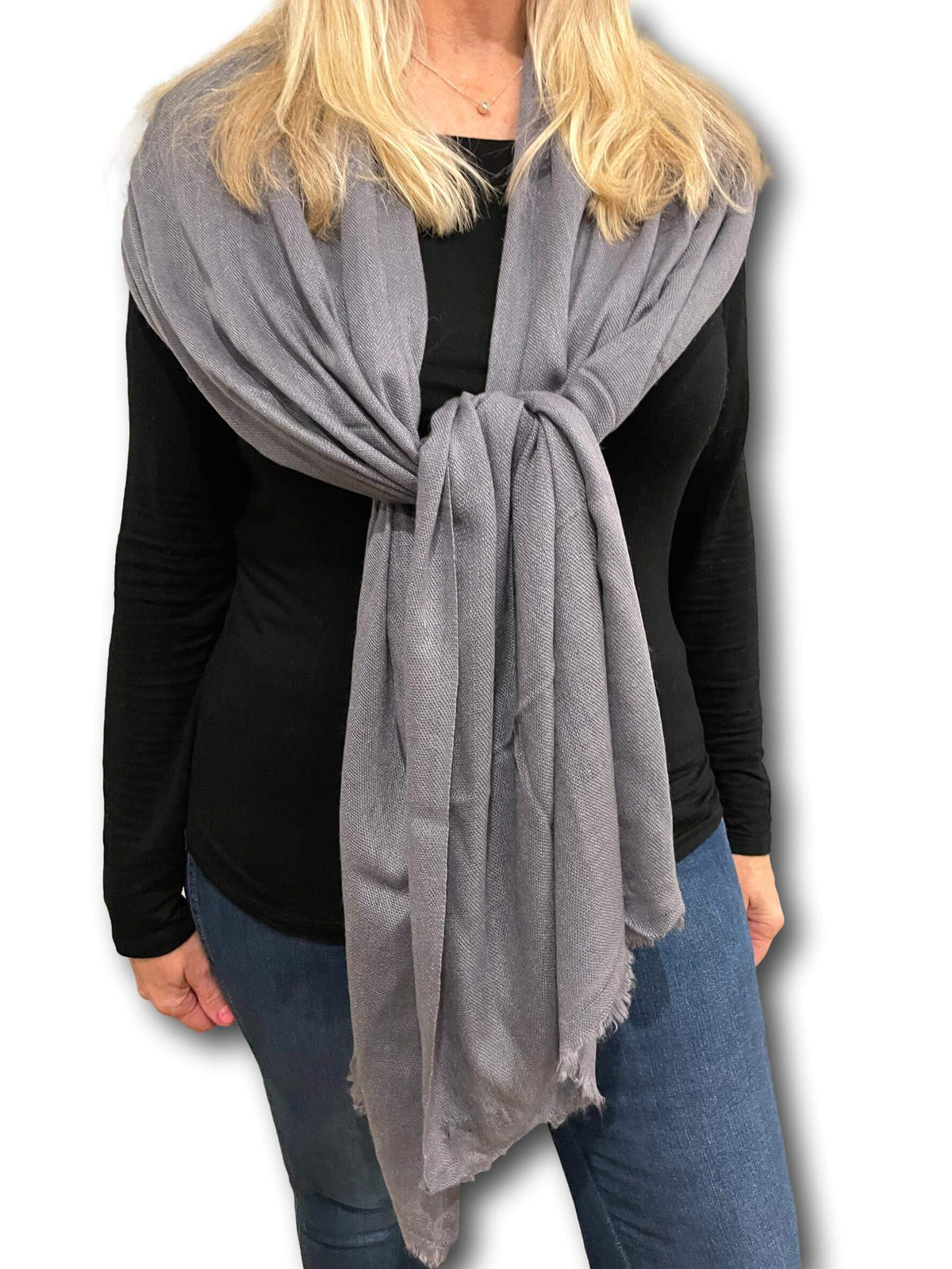 Cashmere Pashmina Scarf - Handmade In Nepal 🇳🇵Unisex