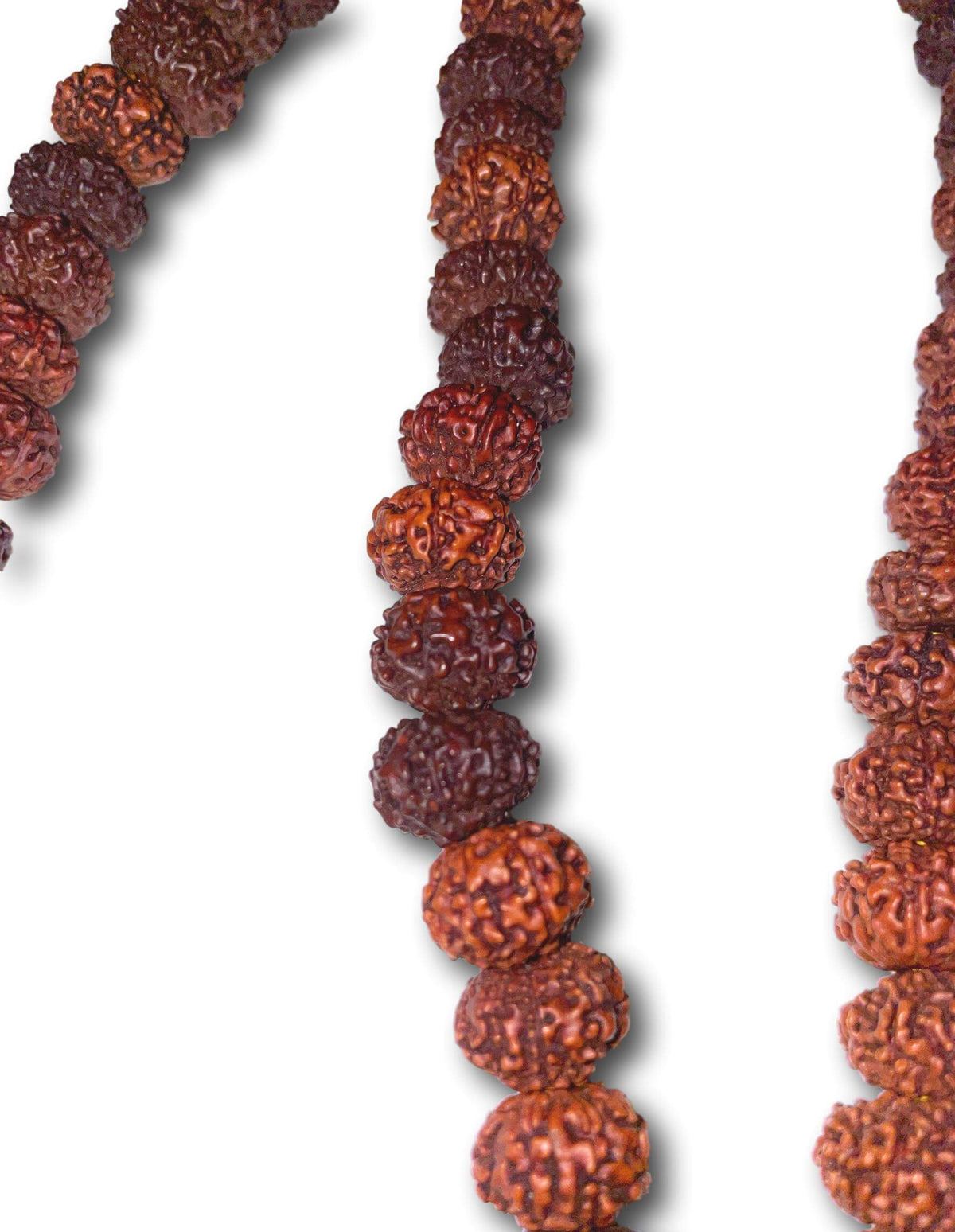 Genuine Rudraksha Mala 108 Beads 5 &amp; 8 Faces/ Mukhi- Handmade In Nepal 🇳🇵