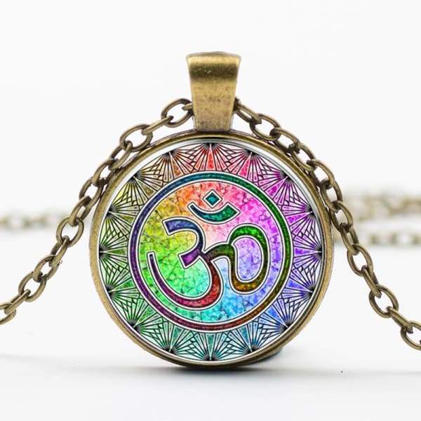 Chakra Lotus Necklace &amp; Pendant - Island Buddha