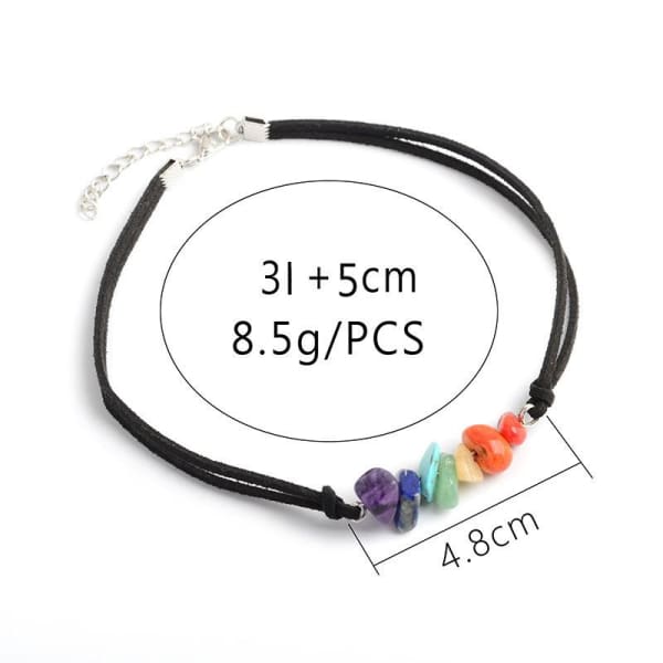 Chakra Stone Necklace & Bracelet - Island Buddha
