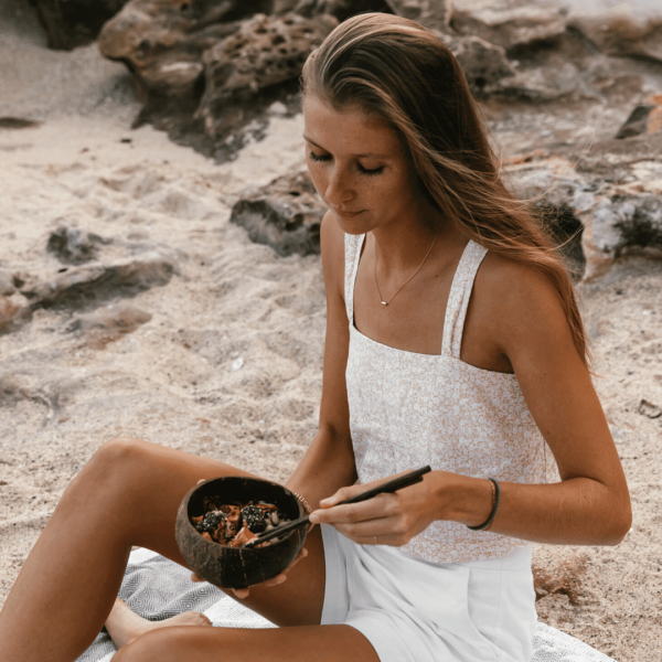 A$19.95 - COCONUT 🥥 CHOPSTICKS ORGANIC &amp; SUSTAINABLE - 10 PACK 0.12KG (10) ISLAND BUDDHA