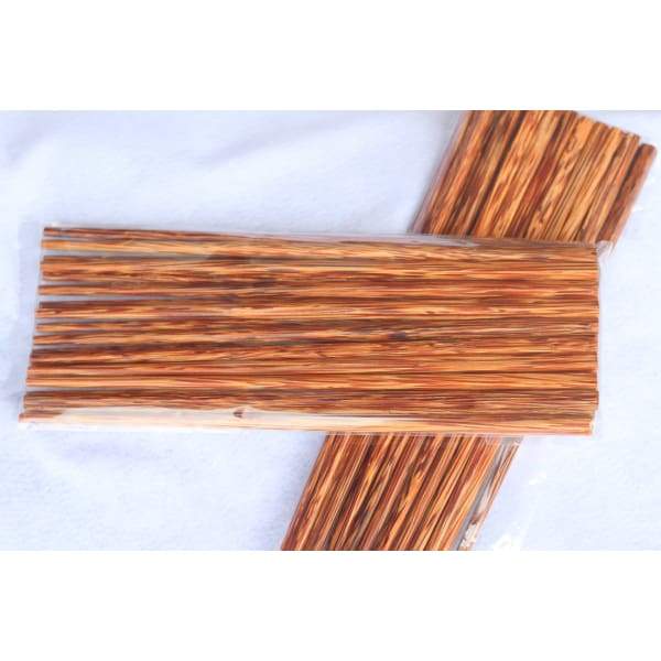$33.33 - ORGANIC COCONUT CHOPSTICKS (10 PACK) (5) ISLAND BUDDHA