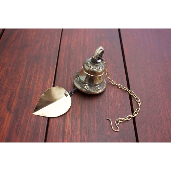 Gold & Brass Buddhist Bell Nepalese Wind Chime - Handmade In Nepal🇳🇵 -  Island Buddha