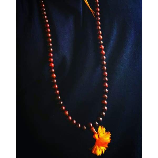 Mala 108 Beads Rosewood 10mm - Hand Made In Nepal - Island Buddha