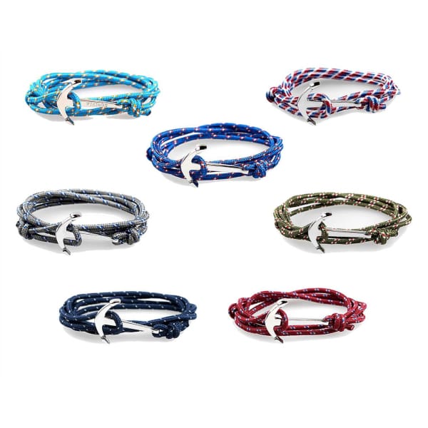 A$14.95 - NAUTICAL ROPE &amp; ANCHOR BRACELET (1) ISLAND BUDDHA