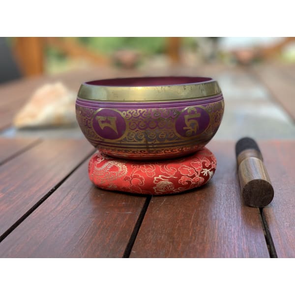 Nepalese Singing Bowl - Made In Nepal 🇳🇵 (F Note) - Island Buddha