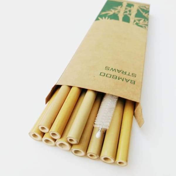 A$14.95 - ORGANIC BAMBOO DRINKING STRAWS - REUSABLE &amp; SUSTAINABLE 10 20 OR 40 STRAWS (15) ISLAND BUDDHA
