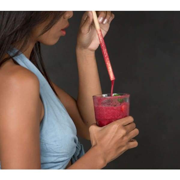 A$14.95 - ORGANIC BAMBOO DRINKING STRAWS - REUSABLE &amp; SUSTAINABLE 10 20 OR 40 STRAWS (2) ISLAND BUDDHA