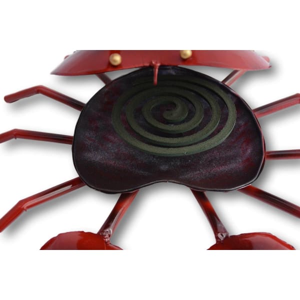 A$54.95 - RED LOBSTER MOSQUITO COIL HOLDER - HAND MADE BALI METAL ART 0.4KG (5) ISLAND BUDDHA