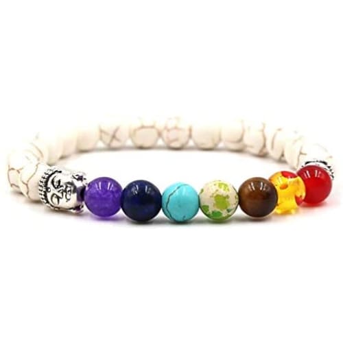 A$24.95 - REIKI CHAKRA STONE BRACELET - CHAKRA BALANCING 🙏 0.2KG (5) ISLAND BUDDHA