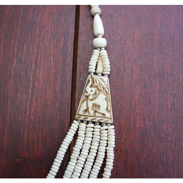Yak on sale bone necklace